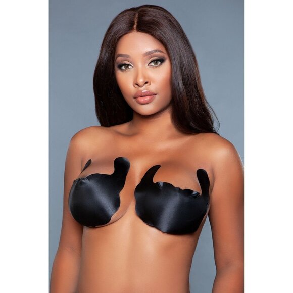 NWT bewicked Petals Breast Lift Black Size D - Picture 2 of 7